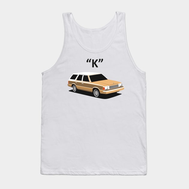 Dodge Aries K Car Tank Top by TheArchitectsGarage